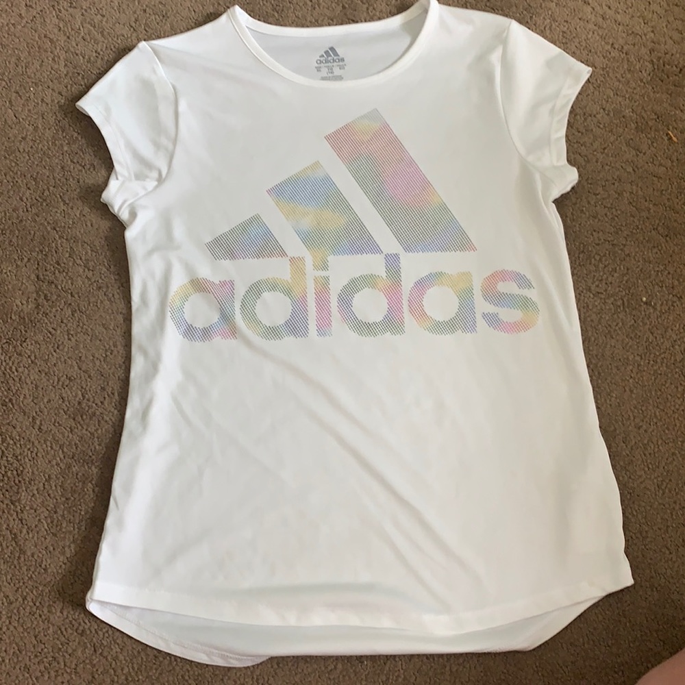 Girls Adidas Dry-Fit Shirt